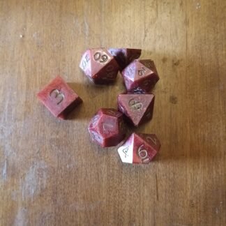 7 Piece Dice Set - 1 Color