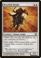 Matte Finish Tenth Edition Benalish Knight ( #11 )