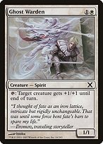 Matte Finish Tenth Edition Ghost Warden ( #16 )