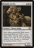 Matte Finish Tenth Edition Paladin en-Vec ( #32 )