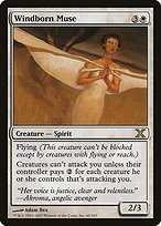 Matte Finish Tenth Edition Windborn Muse ( #60 )