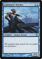 Matte Finish Tenth Edition Lumengrid Warden ( #89 )