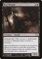 Matte Finish Tenth Edition Bog Wraith ( #130 )