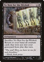Matte Finish Tenth Edition No Rest for the Wicked ( #165 )