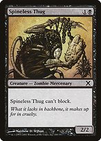 Matte Finish Tenth Edition Spineless Thug ( #180 )