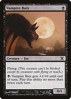 Matte Finish Tenth Edition Vampire Bats ( #186 )