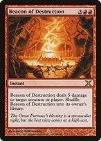 Matte Finish Tenth Edition Beacon of Destruction ( #189 )