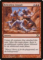Matte Finish Tenth Edition Relentless Assault ( #225 )
