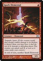Matte Finish Tenth Edition Spark Elemental ( #237 )