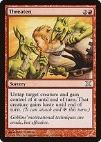 Matte Finish Tenth Edition Threaten ( #242 )