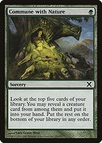 Matte Finish Tenth Edition Commune with Nature ( #256 )
