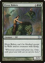 Matte Finish Tenth Edition Elven Riders ( #259 )