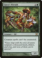 Matte Finish Tenth Edition Gaea's Herald ( #265 )