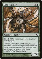 Matte Finish Tenth Edition Giant Spider ( #267 )