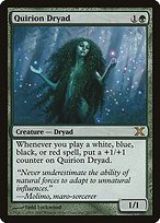 Matte Finish Tenth Edition Quirion Dryad ( #287 )