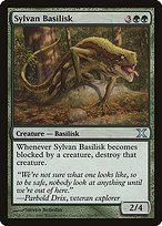 Matte Finish Tenth Edition Sylvan Basilisk ( #301 )