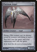 Matte Finish Tenth Edition Platinum Angel ( #339 )