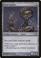 Matte Finish Tenth Edition Steel Golem ( #344 )
