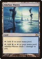 Matte Finish Tenth Edition Adarkar Wastes ( #347 )