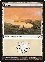 Matte Finish Tenth Edition Plains ( #364 )