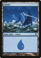 Matte Finish Tenth Edition Island ( #368 )