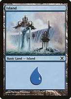 Matte Finish Tenth Edition Island ( #370 )
