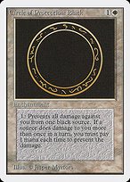 Matte Finish Unlimited Edition Circle of Protection: Black ( #10 )