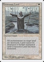 Matte Finish Unlimited Edition Consecrate Land ( #15 )