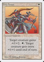 Matte Finish Unlimited Edition Holy Armor ( #24 )
