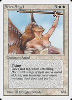 Matte Finish Unlimited Edition Serra Angel ( #40 )