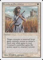 Matte Finish Unlimited Edition Swords to Plowshares ( #41 )