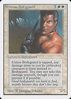 Matte Finish Unlimited Edition Veteran Bodyguard ( #42 )