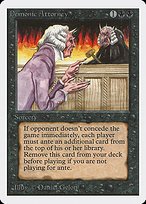 Matte Finish Unlimited Edition Demonic Attorney ( #103 )