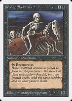 Matte Finish Unlimited Edition Drudge Skeletons ( #107 )