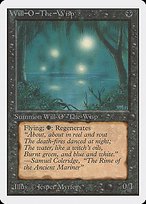 Matte Finish Unlimited Edition Will-o'-the-Wisp ( #136 )