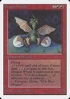 Matte Finish Unlimited Edition Dragon Whelp ( #142 )