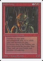 Matte Finish Unlimited Edition Goblin King ( #155 )