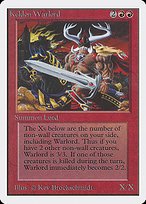 Matte Finish Unlimited Edition Keldon Warlord ( #161 )