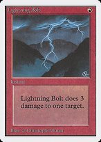 Matte Finish Unlimited Edition Lightning Bolt ( #162 )