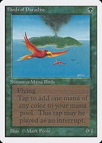 Matte Finish Unlimited Edition Birds of Paradise ( #187 )