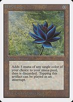 Matte Finish Unlimited Edition Black Lotus ( #233 )