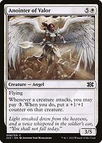 Matte Finish Double Masters 2022 Anointer of Valor ( #6 )