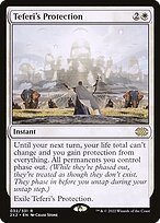 Matte Finish Double Masters 2022 Teferi's Protection ( #32 )