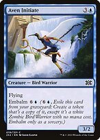 Matte Finish Double Masters 2022 Aven Initiate ( #39 )