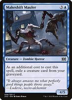Matte Finish Double Masters 2022 Makeshift Mauler ( #56 )