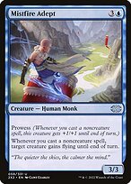 Matte Finish Double Masters 2022 Mistfire Adept ( #59 )