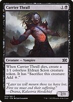 Matte Finish Double Masters 2022 Carrier Thrall ( #72 )