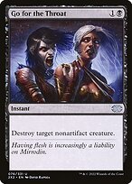 Matte Finish Double Masters 2022 Go for the Throat ( #76 )