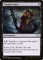 Matte Finish Double Masters 2022 Vampiric Rites ( #98 )