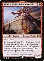 Matte Finish Double Masters 2022 Alesha, Who Smiles at Death ( #101 )